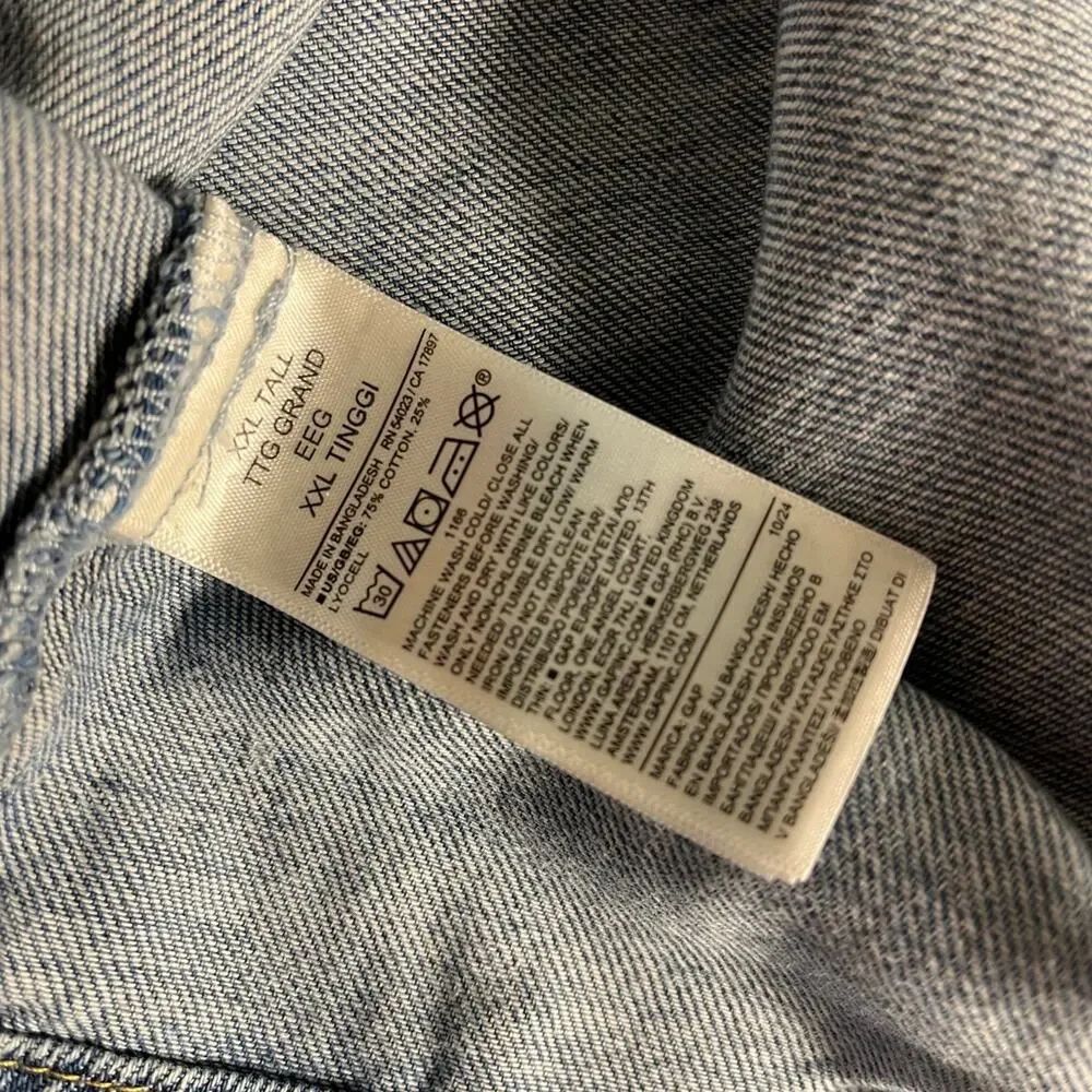 Women’s Demin Dress Size XXL Tall - Picture 7 of 8